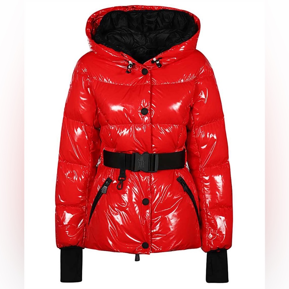 RARE Authentic Moncler Grenoble Fenis red apres ski parka jacket 0